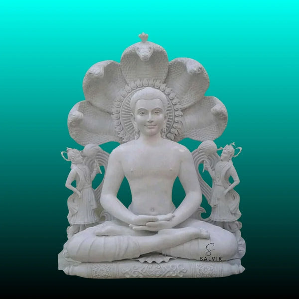 Mahavir bhagwan marble murti 