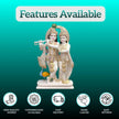 Handcrafted Makrana Radha Krishna Murti