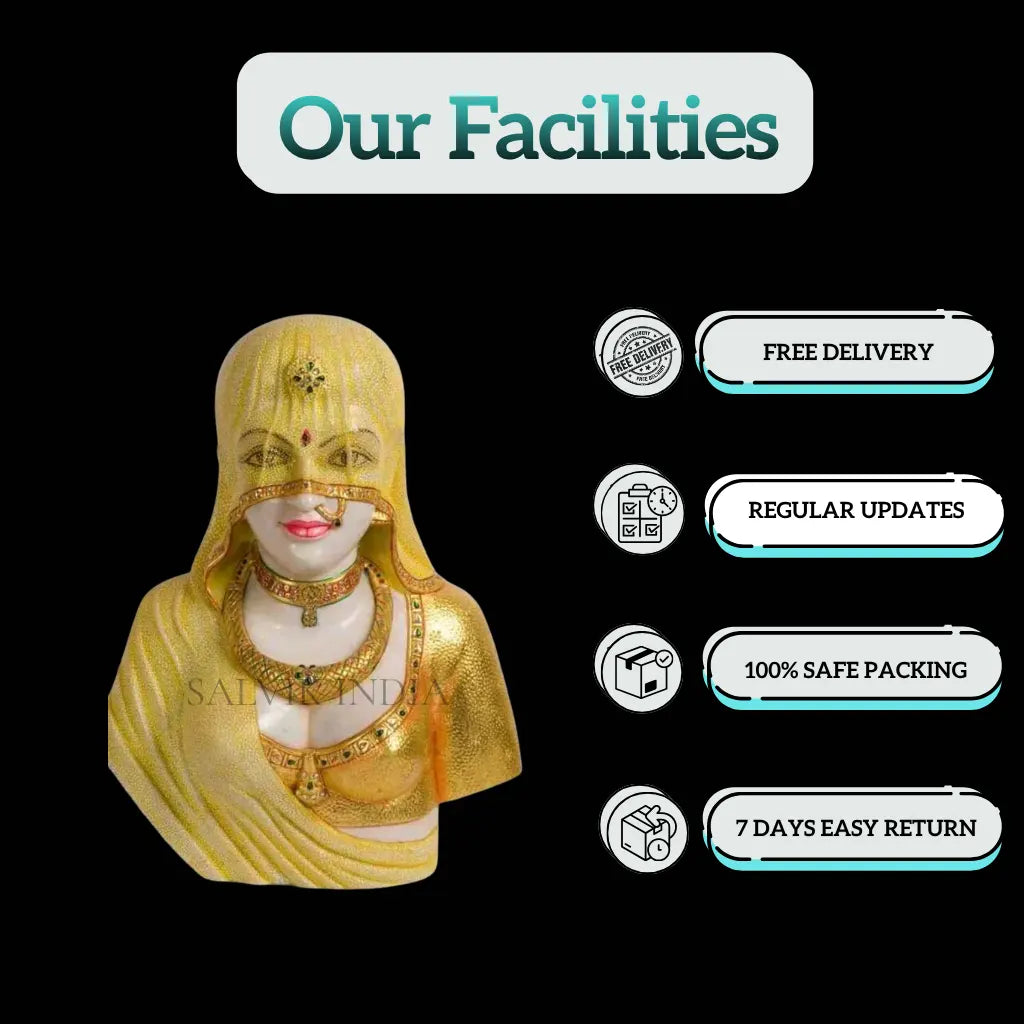 Marble Bani Thani 24 Inch - Salvik | Marble Murti Manufacturers in India