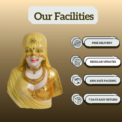 Marble Bani Thani 24 Inch - Salvik | Marble Murti Manufacturers in India