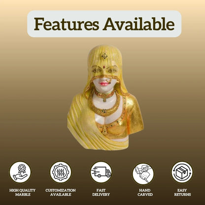 Marble Bani Thani 24 Inch - Salvik | Marble Murti Manufacturers in India