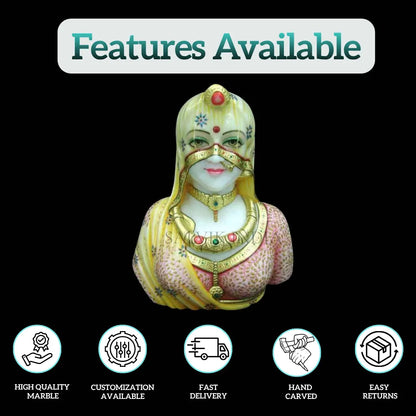 Marble Bani Thani Murti - Salvik | Marble Murti Manufacturers in India