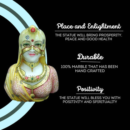 Marble Bani Thani Murti - Salvik | Marble Murti Manufacturers in India
