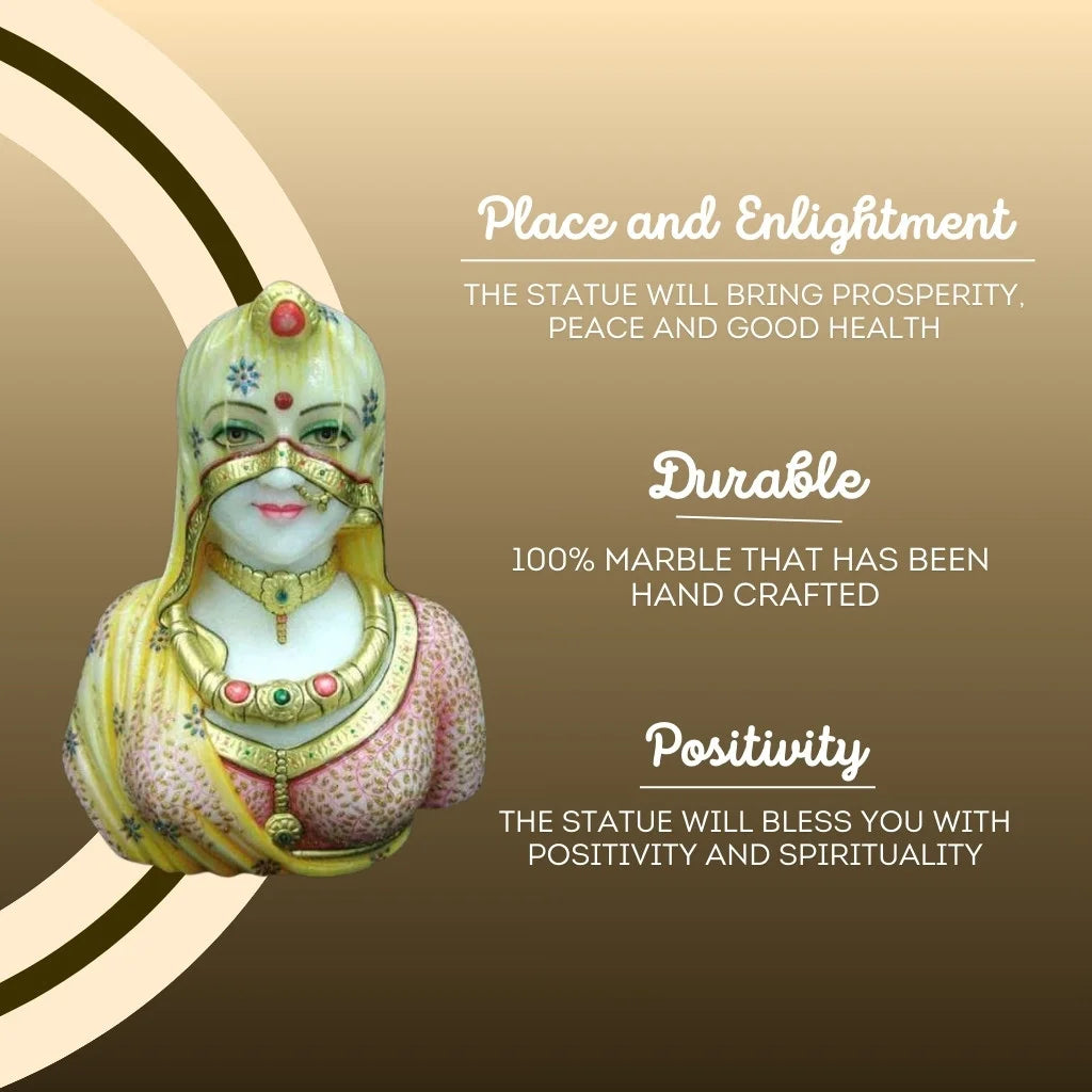 Marble Bani Thani Murti - Salvik | Marble Murti Manufacturers in India