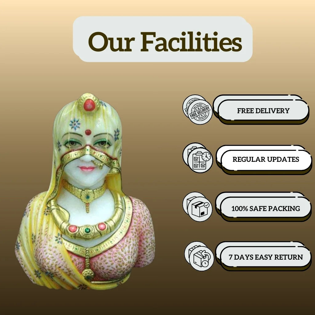 Marble Bani Thani Murti - Salvik | Marble Murti Manufacturers in India