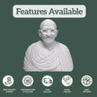 Marble gandhi statue - Salvik | Marble Murti Manufacturers in India