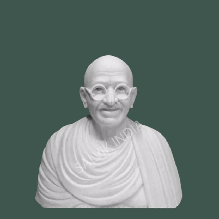 Marble gandhi statue - Salvik | Marble Murti Manufacturers in India