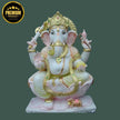 Marble Ganesh Murti 3 feet