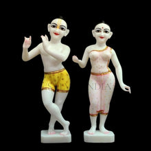Marble Iskcon Radha Krishna Statue (12 - 30 Inch) - Salvik | Marble Murti Manufacturers in India