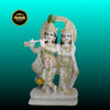 Handcrafted Marble Krishna Radha Statue for Home and Temple – Salvik India
