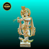 Marble Krishna Statue handcrafted in Makrana marble