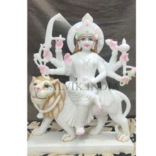 Marble Maa Durga Murti – Custom Marble Durga Statue