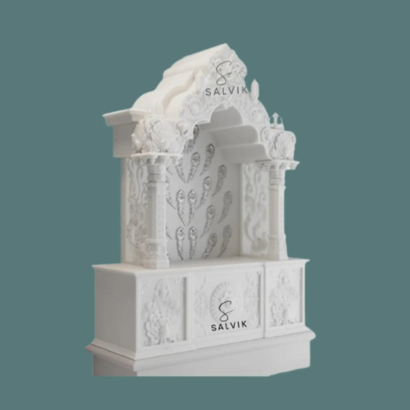 Marble Mandir for Home - Salvik | Marble Murti Manufacturers in India
