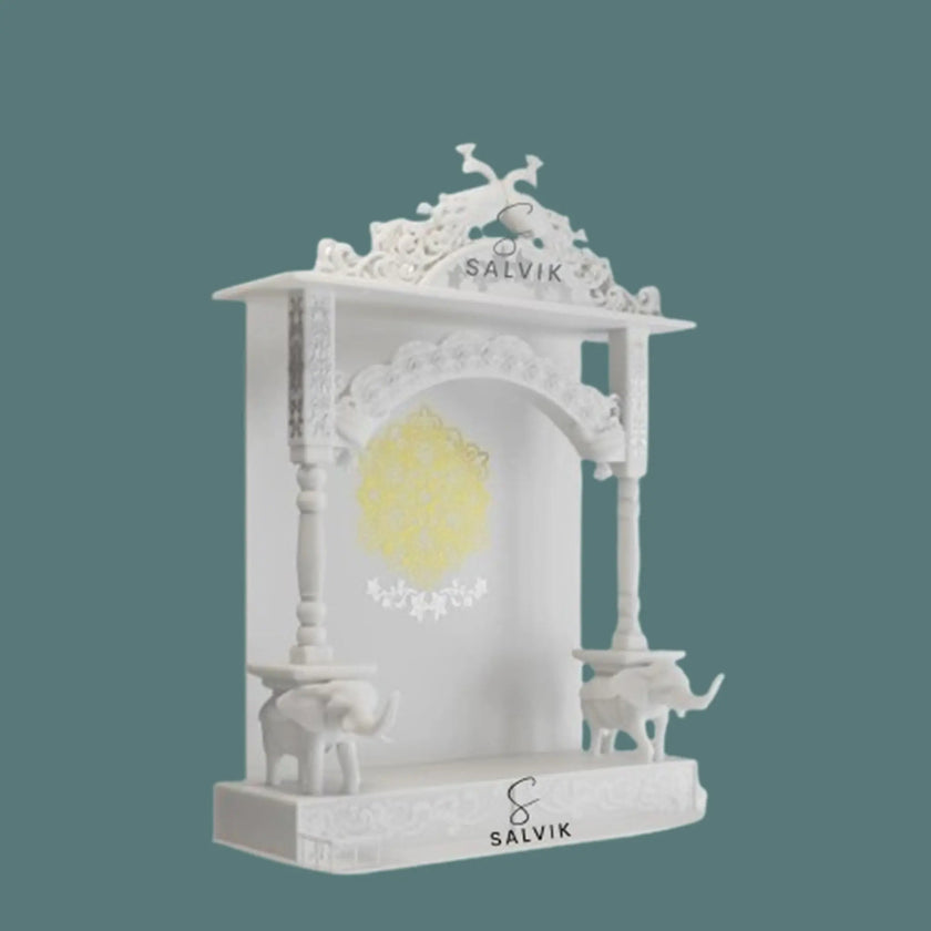 Marble mandir for Pooja Room - Salvik | Marble Murti Manufacturers in India