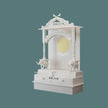 Marble mandir for Pooja Room - Salvik | Marble Murti Manufacturers in India