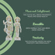 Marble Radha Krishna Idol - Salvik | Marble Murti Manufacturers in India