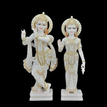 Marble Radha Krishna Idol - Salvik | Marble Murti Manufacturers in India