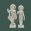 Marble Radha Krishna Idol - Salvik | Marble Murti Manufacturers in India