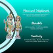 Marble Radha Krishna Moorti for Home Temple & Décor