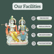 Marble Radha Krishna Murti 3