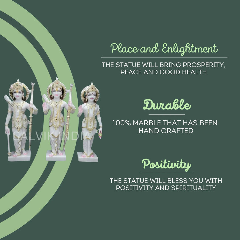 Marble Ram Darbar - Salvik | Marble Murti Manufacturers in India