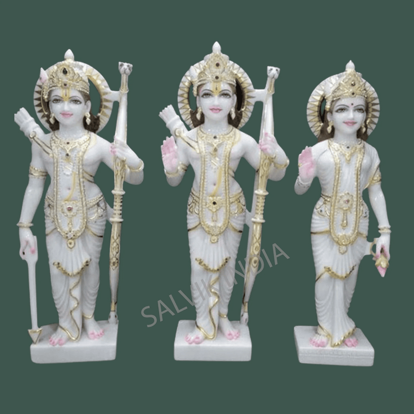Marble Ram Darbar - Salvik | Marble Murti Manufacturers in India