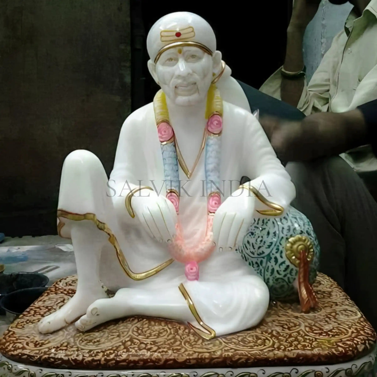 Marble Sai Baba Statue Online for Home and Temple