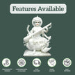 Marble Saraswati Murti - Salvik | Marble Murti Manufacturers in India