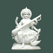 Marble Saraswati Murti - Salvik | Marble Murti Manufacturers in India