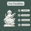 Marble Saraswati Murti - Salvik | Marble Murti Manufacturers in India