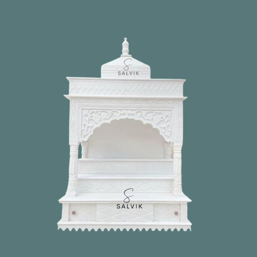 Marble Temple for Home - Salvik | Marble Murti Manufacturers in India