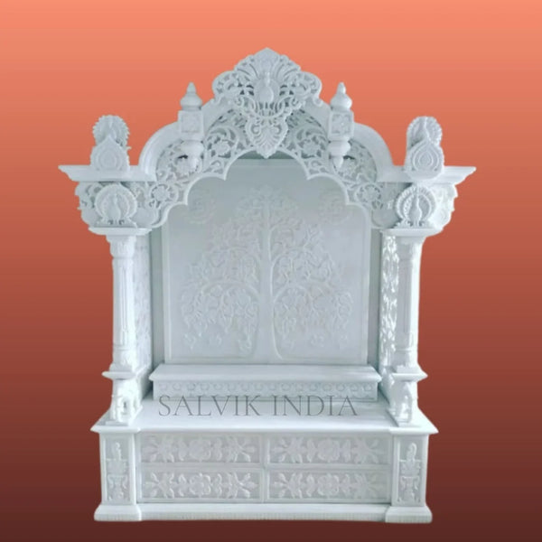 marble temple for house - Salvik | Marble Murti Manufacturers in India