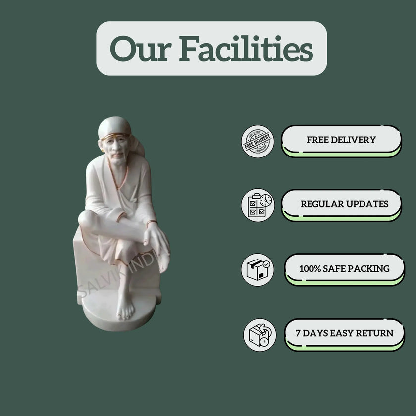 Original Sai Baba Marble Murti available online at best price