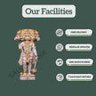 Marble Panchmukhi Hanuman murti with free delivery, safe packing, and easy return facilities offered by Salvik India.