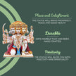Handcrafted Panchmukhi Hanuman statue symbolizing peace, positivity and spirituality – made from 100 percent pure Makrana marble