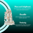 Handcrafted Radha Krishna Idol Marble 