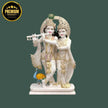 Radha Krishna Marble Idol - Salvik | Marble Murti Manufacturers in India