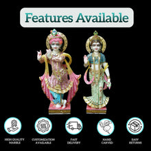 Radha Krishna Marble Murti 1
