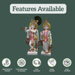 Radha Krishna Marble Statue (12 inch to 30 inch) - Salvik | Marble Murti Manufacturers in India