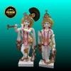 Radha Krishna Marble Statue (12 inch to 30 inch) - Salvik | Marble Murti Manufacturers in India
