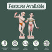 Radha Krishna Murti Marble (12 - 36 Inch) - Salvik | Marble Murti Manufacturers in India