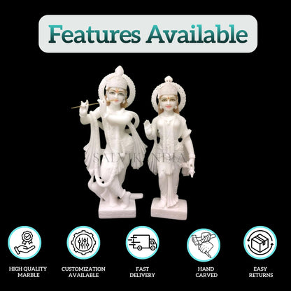 Radha Krishna Murti Marble 1