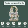 Close-up of Radha Krishna Murti Online showcasing fine marble craftsmanship