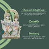 Radha Krishna Murti Online placed in home temple for puja and spiritual décor