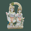 Radha Krishna Murti Online – Handcrafted marble idol for home temple and puja