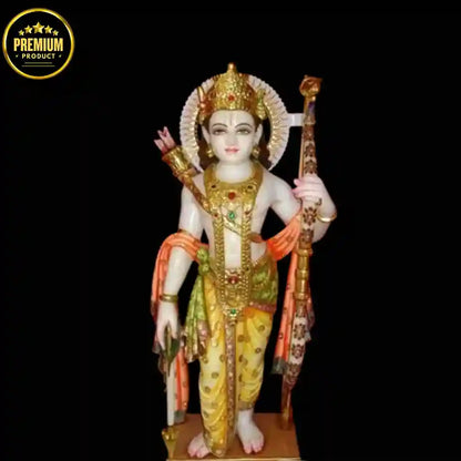 Lord Ram Marble Murti in Premium Makrana Marble
