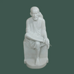 Sai Baba marble murti for home temple decor