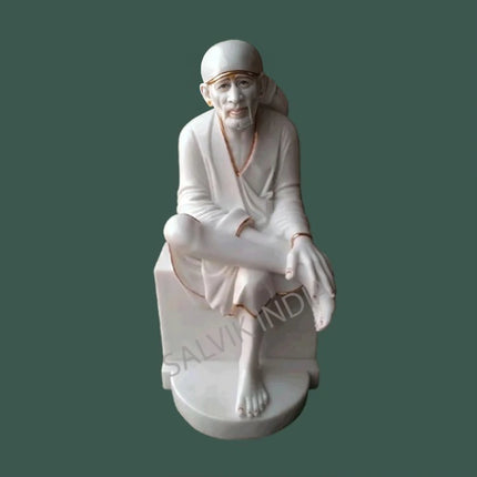 Sai Baba Marble Statue - Salvik | Marble Murti Manufacturers in India