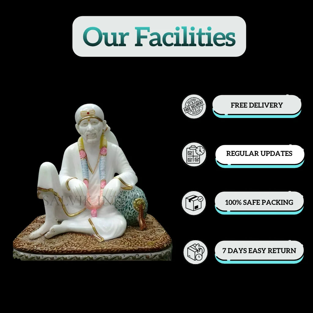 Buy Premium Marble Sai Baba Statue Online in India