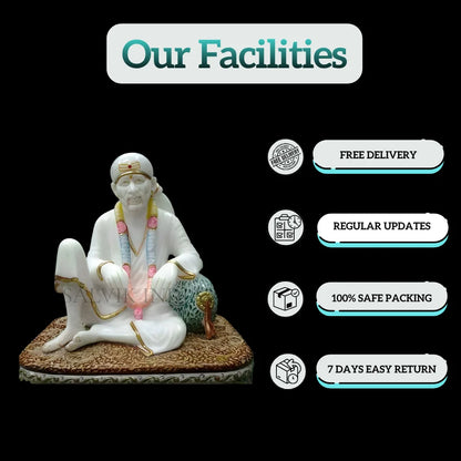 Buy Premium Marble Sai Baba Statue Online in India